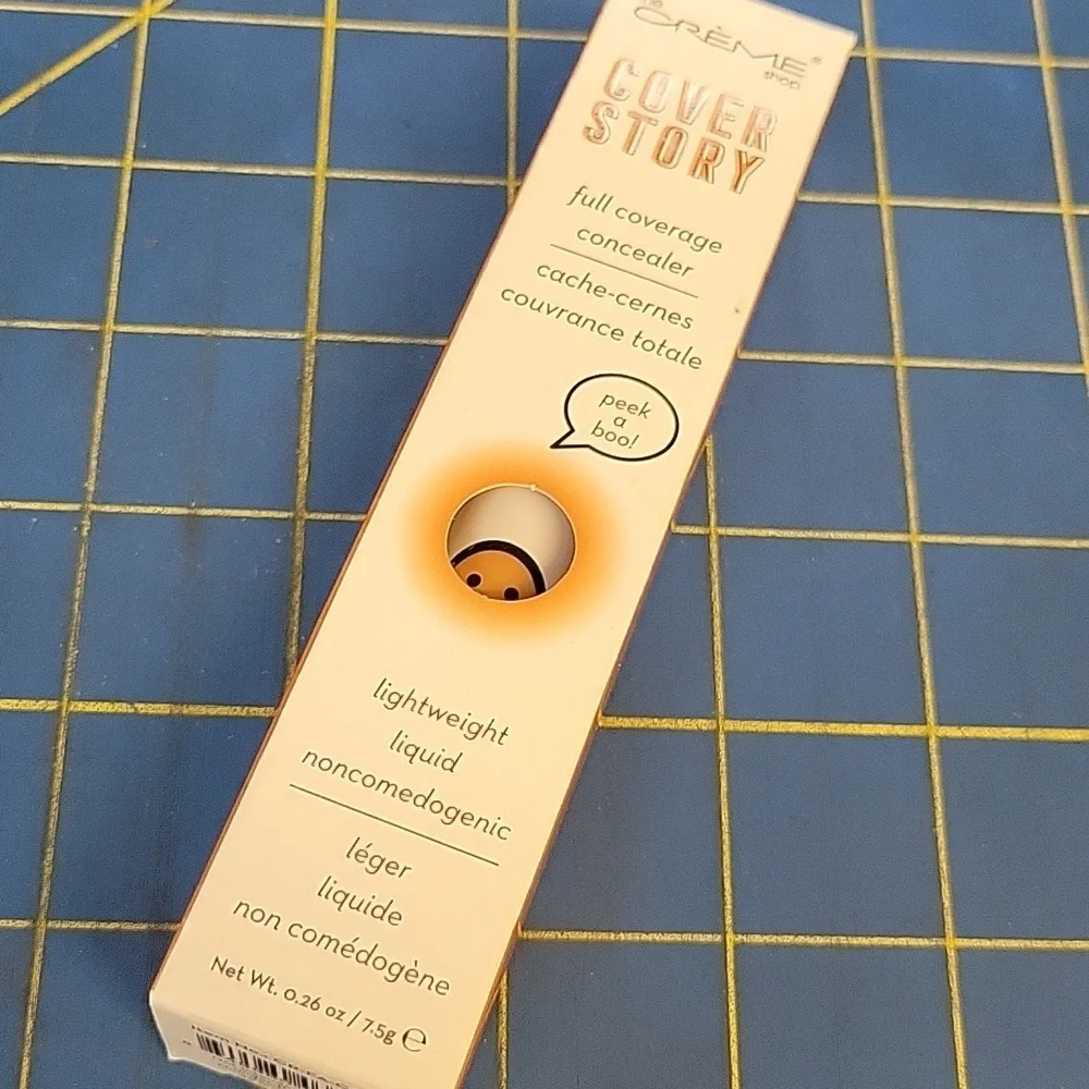 Cover Story Full Coverage Concealer Tan  7.5g New in Box